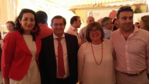Pepe Entrena, Ana Muñoz y Hechizo Andaluz